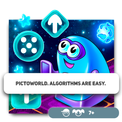 PictoWorld. Algorithms are easy.   - Programming for children in Orlando