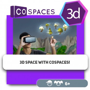 3D space with CoSpaces! - Programming for children in Orlando