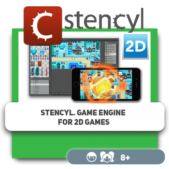 Stencyl. Game engine for 2D games - Programming for children in Orlando
