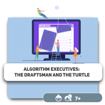 Algorithm executives: the draftsman and the turtle - Programming for children in Orlando
